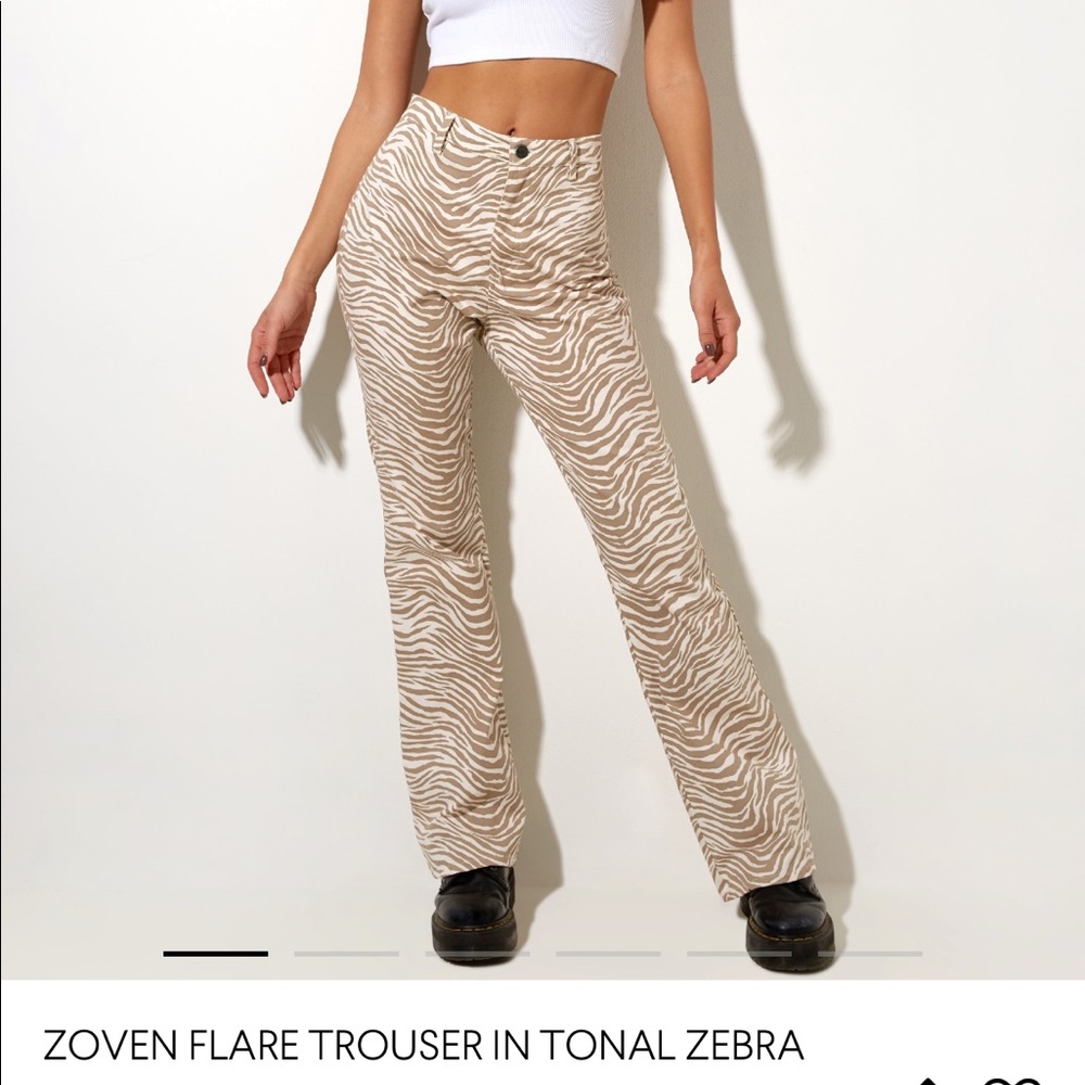 Motel rocks zebra pants